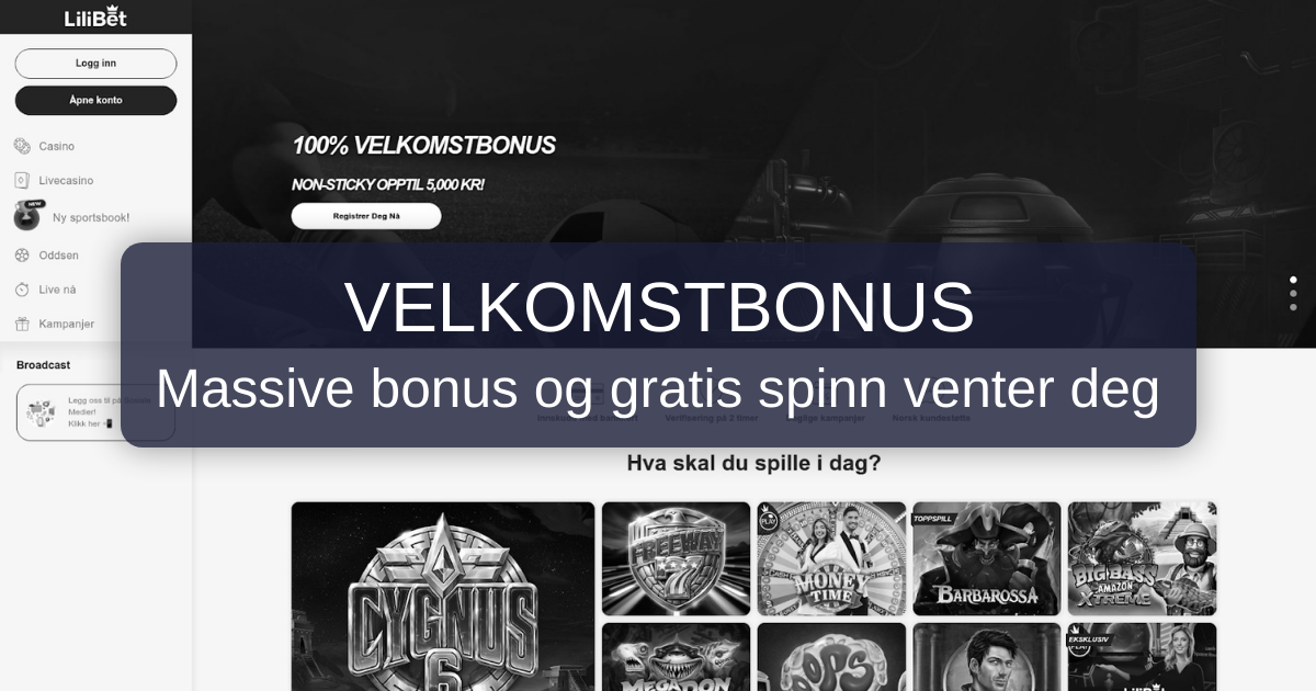 Lilibet Casino Nettcasino For Norske Casinospillere